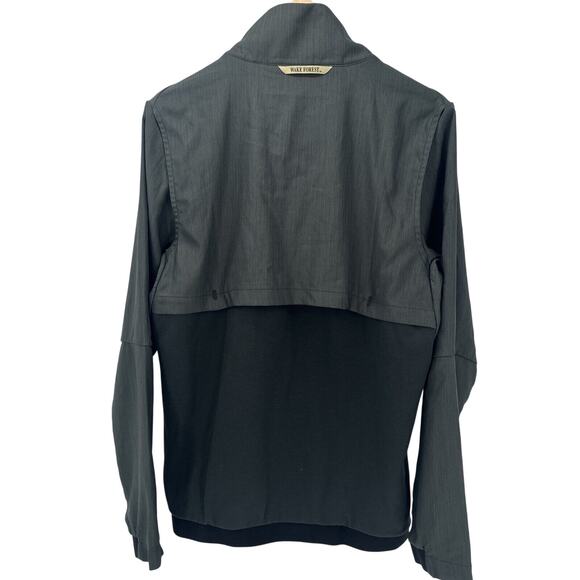 Wake Forest Jacket Mens Small Demon Deacons Gray Full Zip Team On Field Nike - Picture 5 of 14